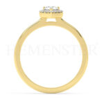 Anillos de oro con diamantes