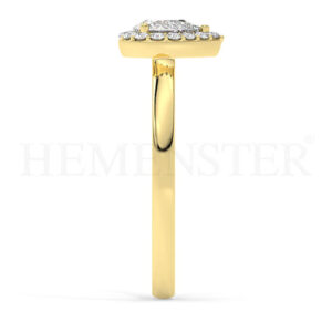 Anillos de oro con diamantes