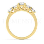 Anillos de oro con diamantes