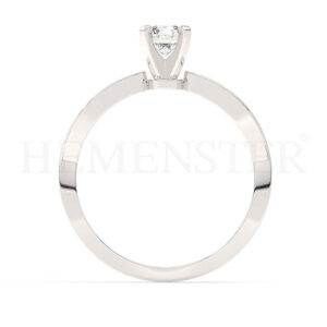 Anillos de compromiso con diamantes certificados