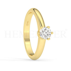 Anillos de compromiso con diamantes certificados