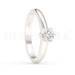 Anillos de compromiso con diamantes certificados