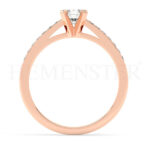 Anillos de oro con diamantes