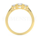 Anillos de compromiso con diamantes certificados