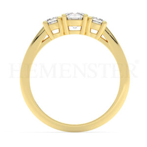 Anillos de compromiso con diamantes certificados