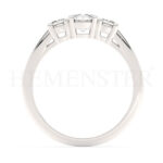 Anillos de compromiso con diamantes certificados