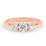 Anillos de compromiso con diamantes certificados