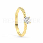 Anillos de compromiso con diamantes en Lima