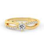 Anillos de oro con diamantes