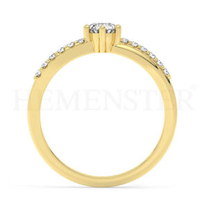 Anillos de oro con diamantes