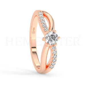 Anillos de oro con diamantes