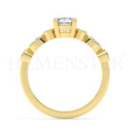 Anillos de oro con diamantes