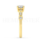Anillos de oro con diamantes
