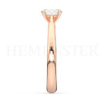 Anillos de compromiso con diamantes certificados