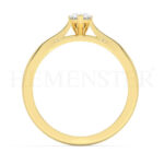 Anillos de oro con diamantes