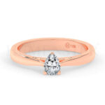 Anillos de oro con diamantes