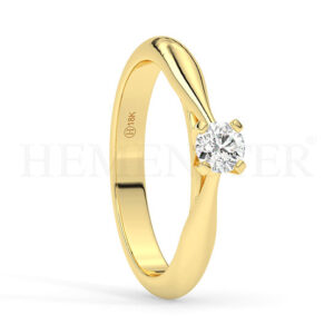 Anillos de oro con diamantes