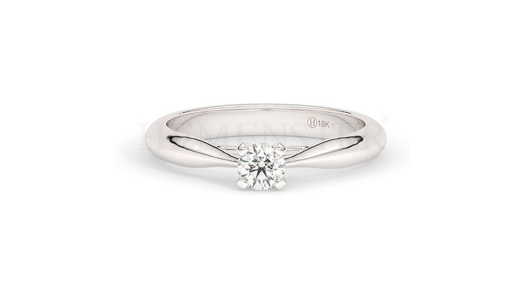 Anillos de oro con diamantes