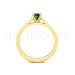 Anillos de compromiso con gemas de color