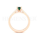 Anillos de compromiso con gemas de color