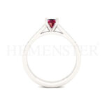 Anillos de compromiso con gemas de color
