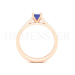 Anillos de compromiso con gemas de color