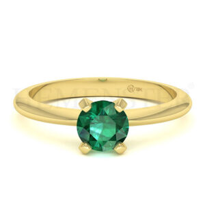 Anillos de compromiso con gemas de color
