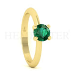 Anillos de compromiso con gemas de color