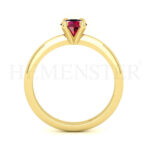 Anillos de compromiso con gemas de color