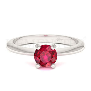 Anillos de compromiso con gemas de color