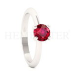 Anillos de compromiso con gemas de color