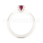 Anillos de compromiso con gemas de color