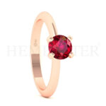 Anillos de compromiso con gemas de color