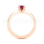 Anillos de compromiso con gemas de color
