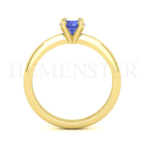 Anillos de compromiso con gemas de color