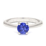 Anillos de compromiso con gemas de color