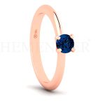 MODELO SOLSTICIO ZAFIRO ORO ROSA