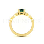 Anillos de compromiso con gemas de color