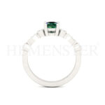 Anillos de compromiso con gemas de color
