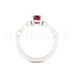 Anillos de compromiso con gemas de color