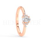 Anillos de oro con diamantes