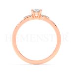 Anillos de oro con diamantes