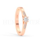 Anillos de oro con diamantes