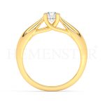 Anillos de oro con diamantes