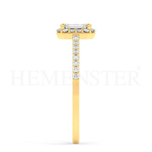 Anillos de oro con diamantes