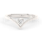 Anillos de compromiso con diamantes