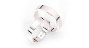 Aros de matrimonio de oro