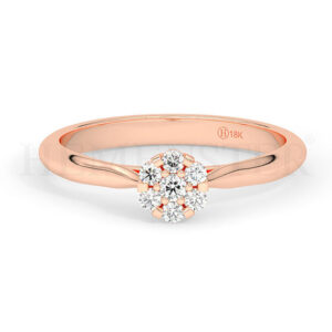 Anillos de compromiso con diamantes