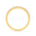 Cintillos de oro con diamantes
