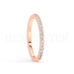 Cintillos de oro con diamantes